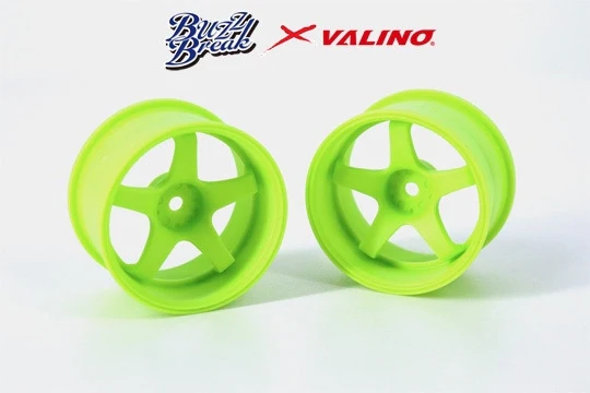 OVERDOSE BB-RW-028 VALINO GV117D Wheel R-SPEC 30mm (Lime Yellow / OFF+9)