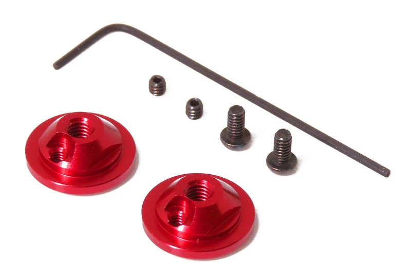 Wrap Up Next 0817-FD Air Opening/Closing/Full length Adjustable Shock Top 2pcs Red (Compatible with SG/RDX/OD)
