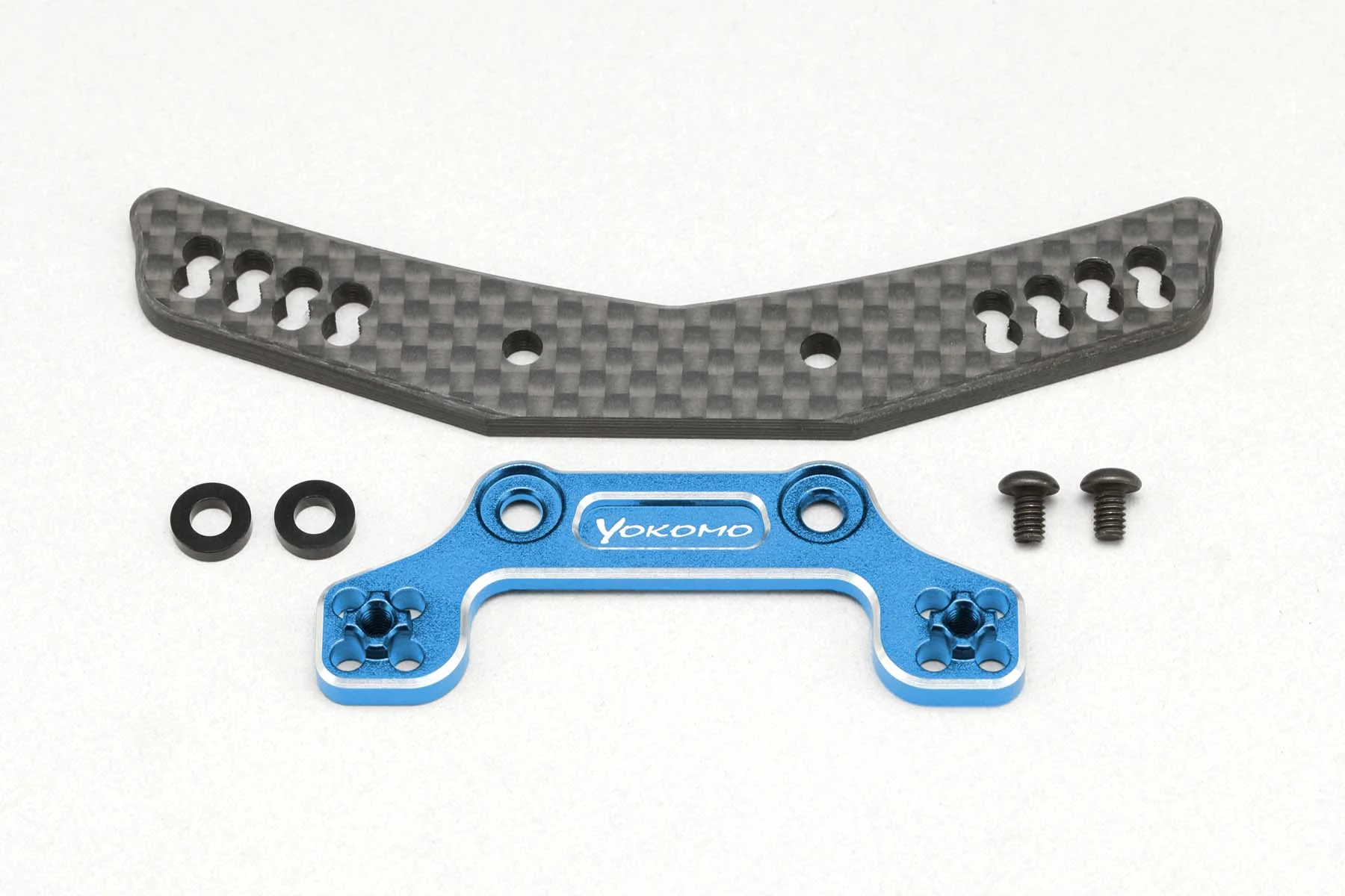 Yokomo Y2-017AGBL Hybrid Shock Tower for RD/SD Series (Blue)
