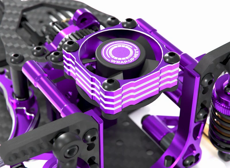 Wrap-Up Next 0861-FD FR-D7 Carbon Fan Mount 30mm [24mm Pitch] - Image 2