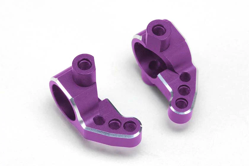 Yokomo Y2-415SAP Aluminum Lightweight SP Steering Block For RD/SD Series (Purple)