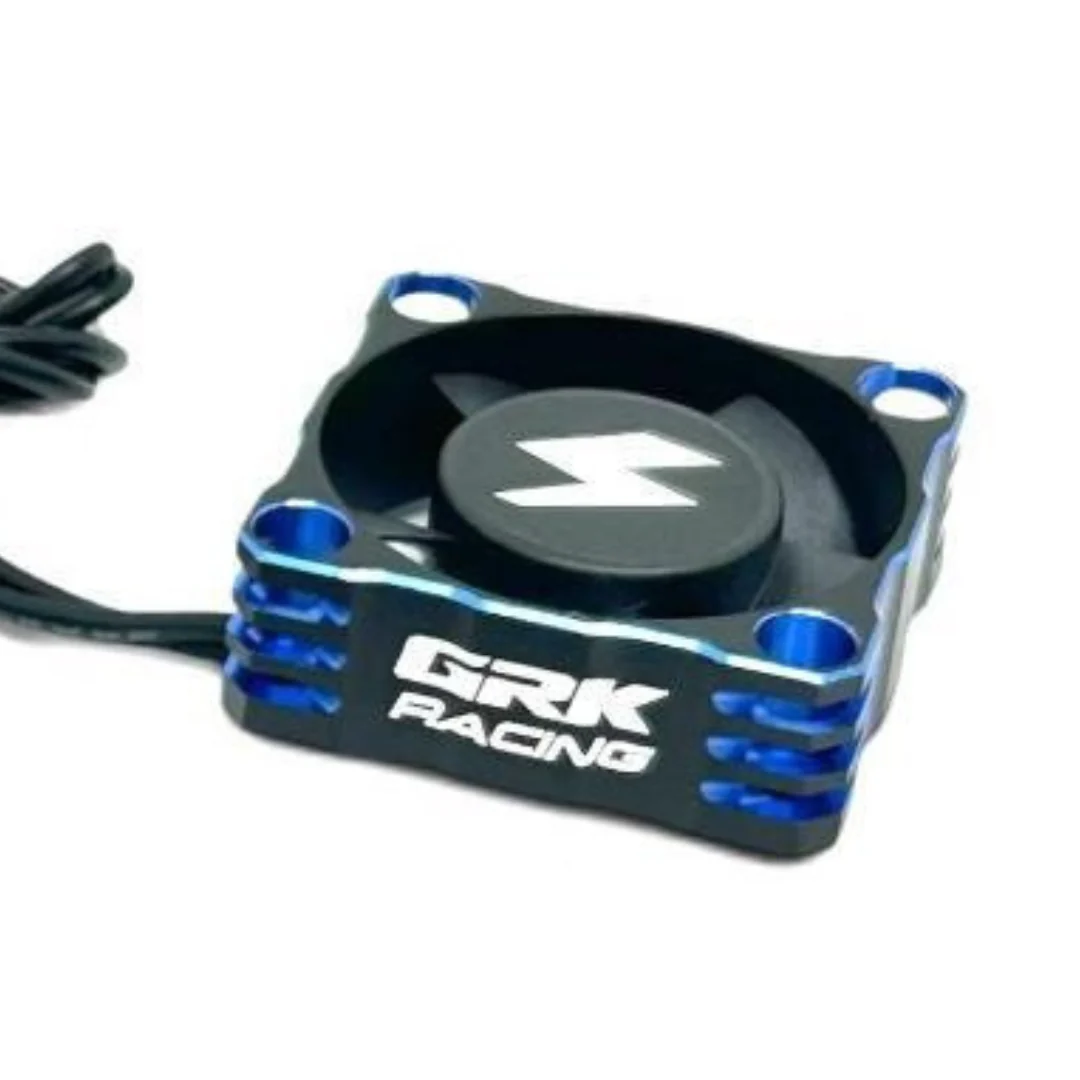 SHIBATA DR-AC30ABL GRK RACING Aluminum Cooling Fan (Blue)