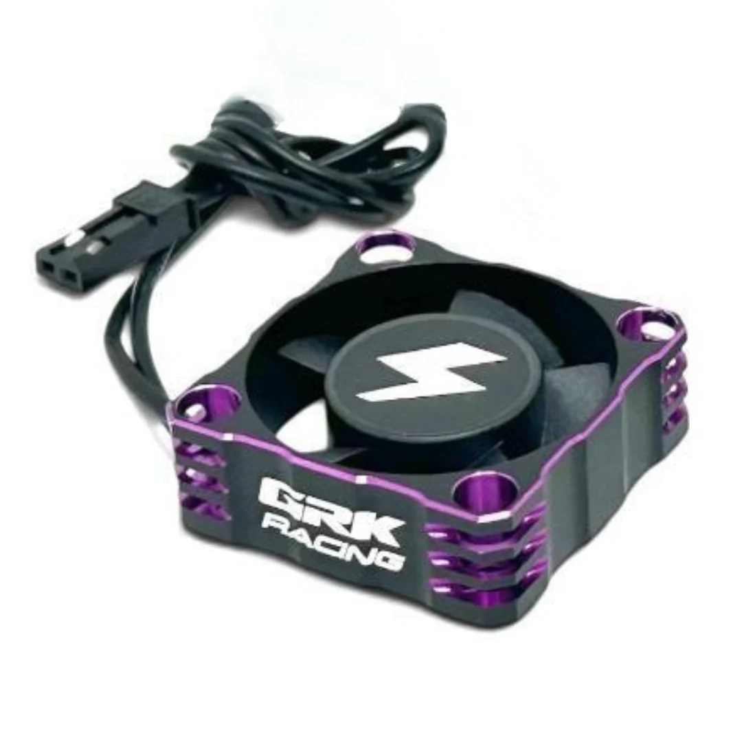 SHIBATA DR-AC30APU GRK RACING Aluminum Cooling Fan (Purple)