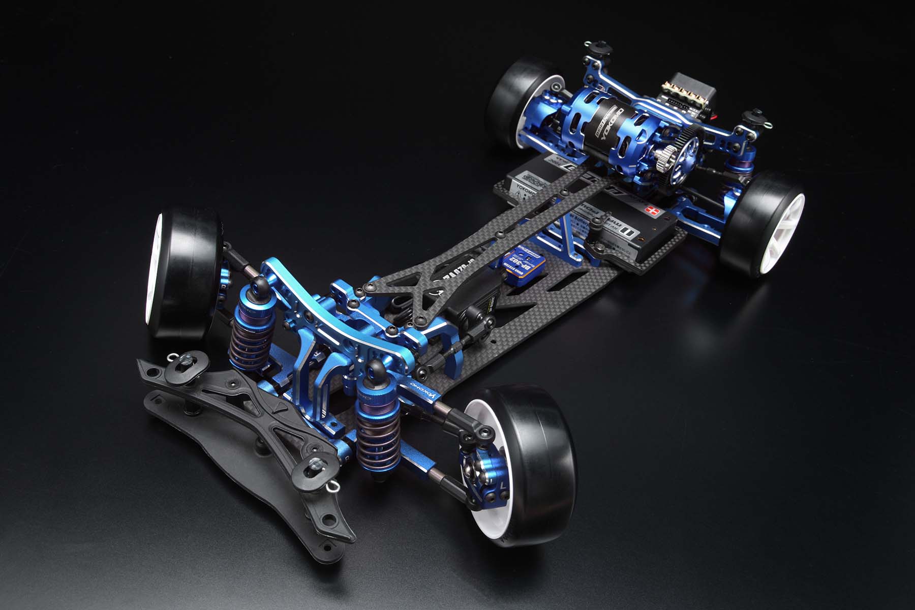 Yokomo SDR-030CBL Super Drift SD3.0 Competition Kit (Blue) Limited Edition - Image 2