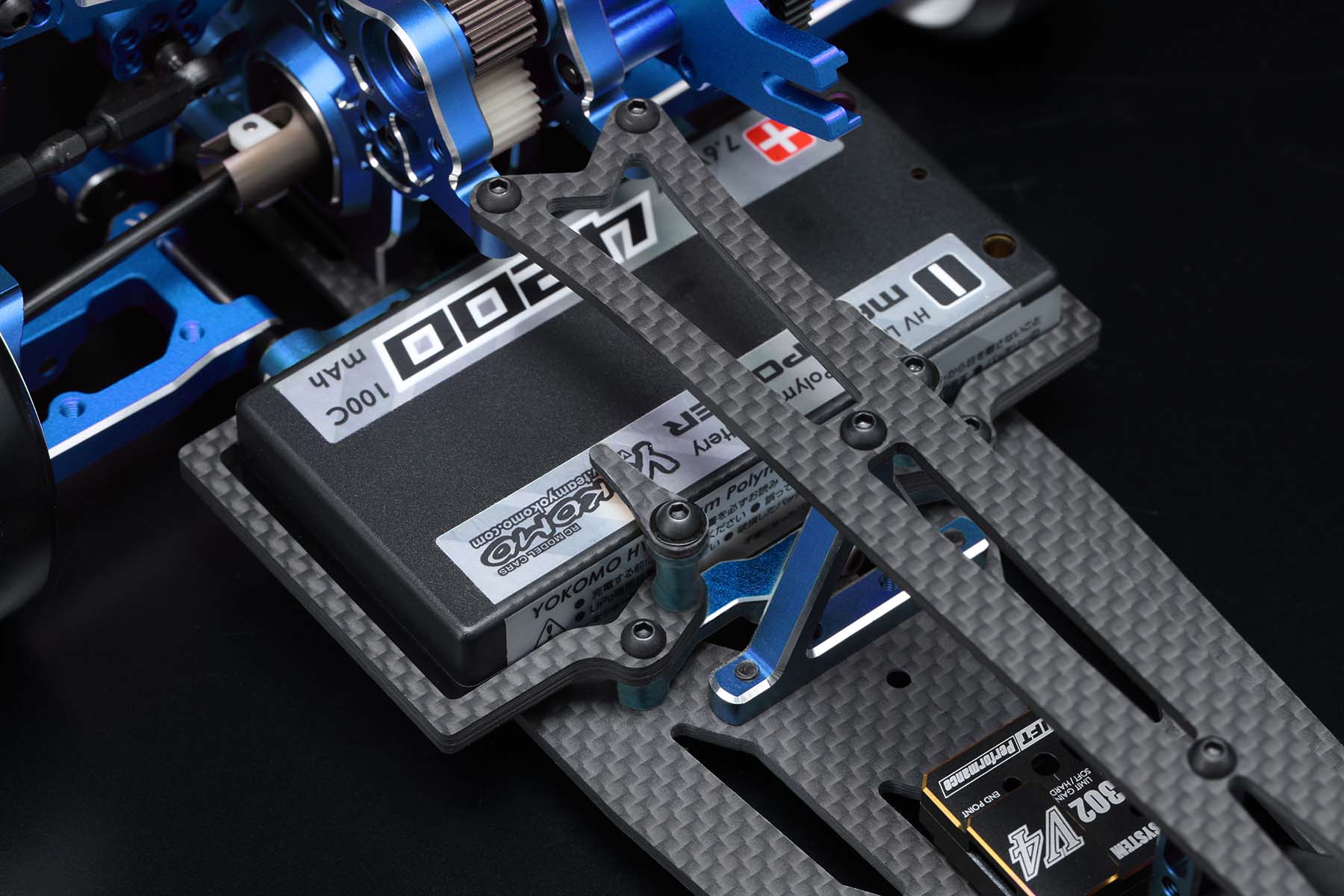 Yokomo SDR-030CBL Super Drift SD3.0 Competition Kit (Blue) Limited Edition - Image 5