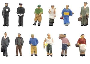TOMYTEC 328216 The human 107-2 People in Showa Period A2