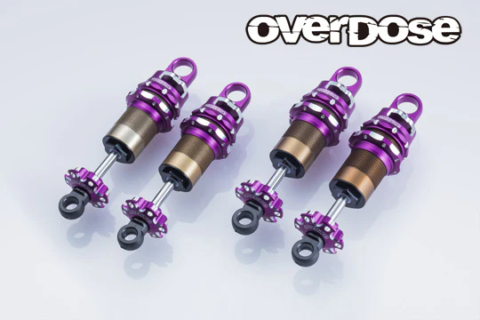 OVERDOSE OD3900 High Grade Shock Set Spec.4 Purple (Adjustable, 4pcs)