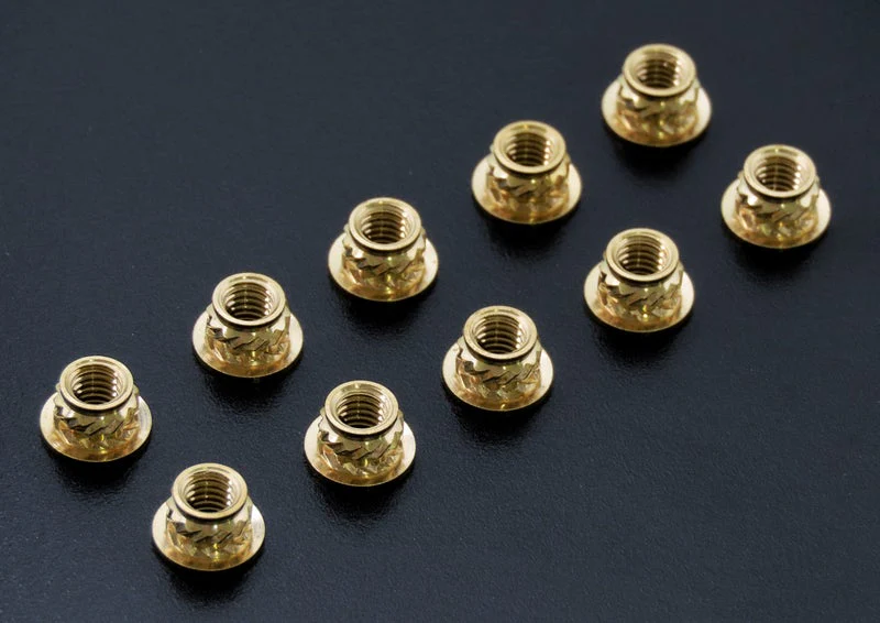 Wrap-Up Next 0778-FD Unisert M3 Brass Nut 10pcs