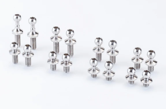 REVED RT-006SN3 SPM Titanium Rod End Ball (Diameter 4.3 mm Short Neck Type SS 2 pieces) - Image 3