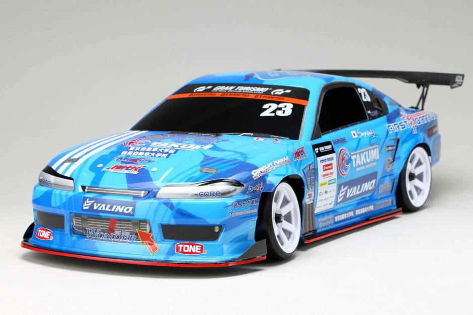 Yokomo SD-MS15BLB Mercury SAYAKA Special S15 Painted/Pre-cut Drift Body