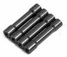 Wrap-Up Next 738-FD Round shape aluminum post set 30mm (black)
