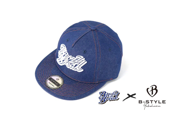 OVERDOSE BB-CA-008 BuzzBreak x B-STYLE Denim Cap