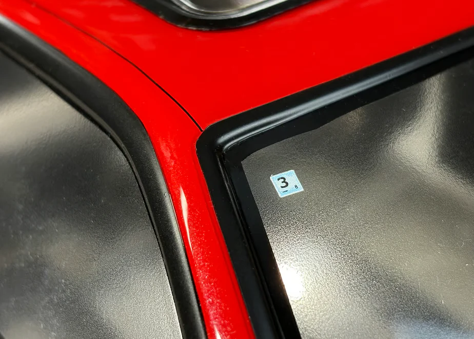 Pandora RC VGP-627 Keyhole & Vehicle Registration Sticker Set - Image 4