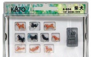 KATO 6-604 Figuanimal Japanese Animal 1/87 Shiba Dog (1
