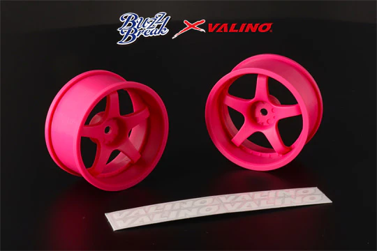 OVERDOSE BB-RW-009 R-SPEC Gokutan 26mm (Flo PINK/+7mm)