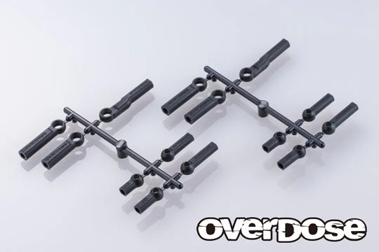 OVERDOSE OD3919 Perfect Ball End Set (Molybdenum/2pcs)