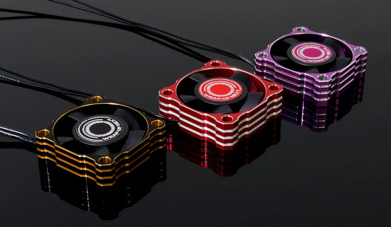 Wrap-Up Next 0828-FD Premium Aluminum Cooling Fan 30mm (Purple) - Image 2