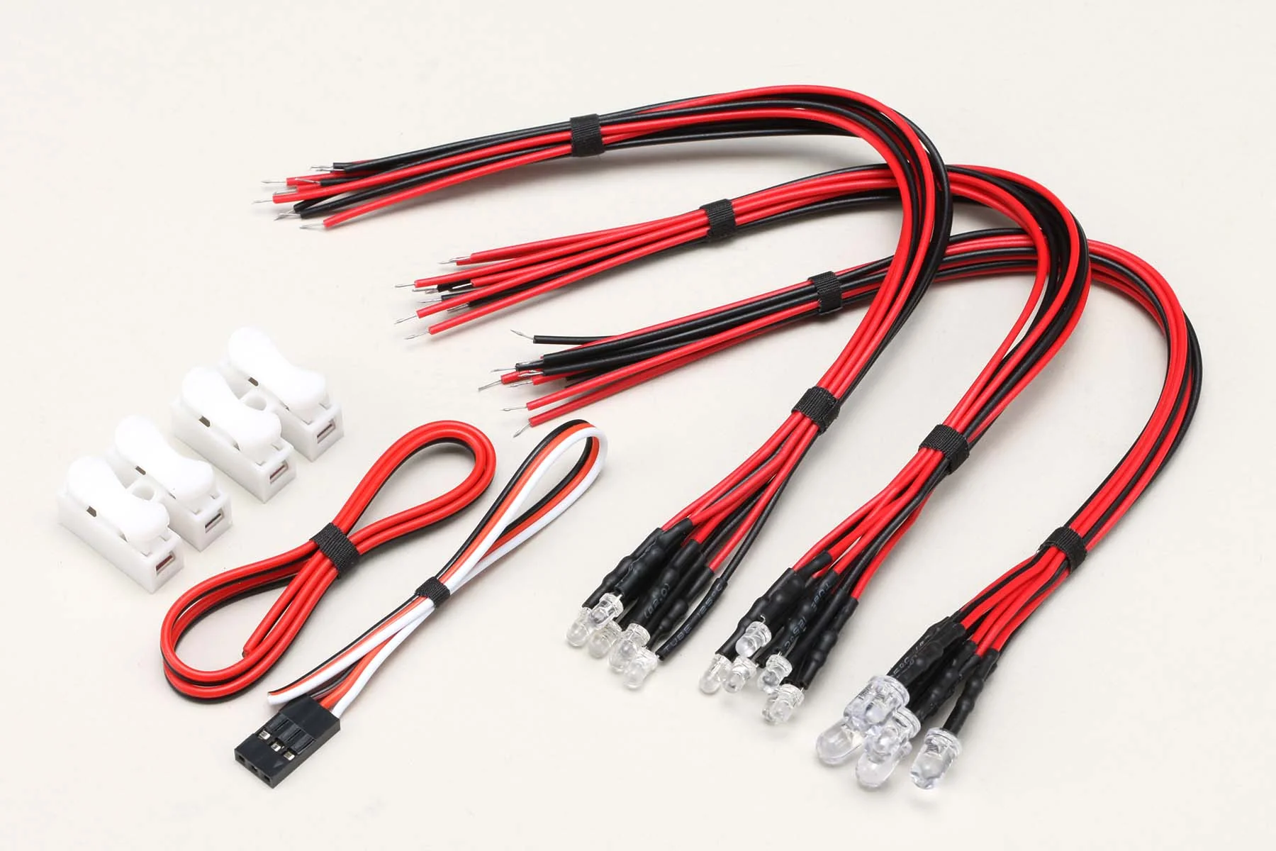 Yokomo SD-JZXBNL BN Sport Toyota JZX100 Mark II Body LED Set (White/Red/Yellow 6 Pieces Each)
