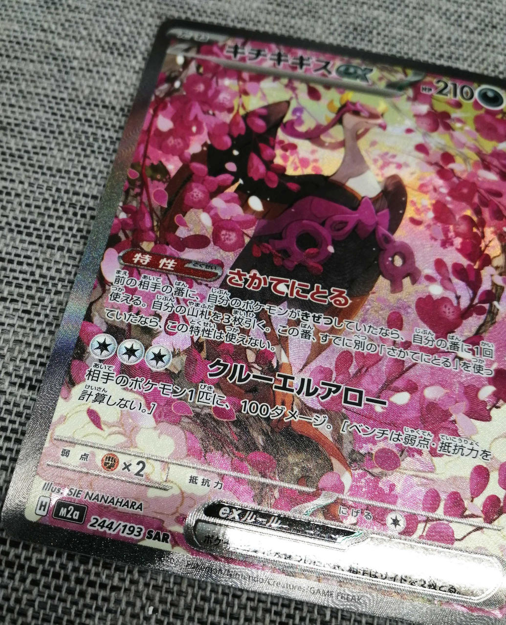 Pokemon Card Kichikigisu EX - Image 4