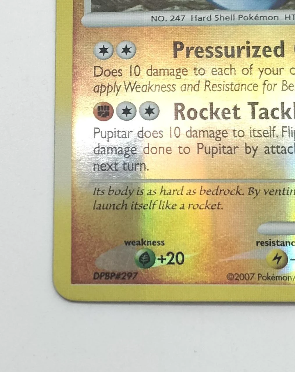 Pokemon Card PUPITAR Overseas Version - Image 4