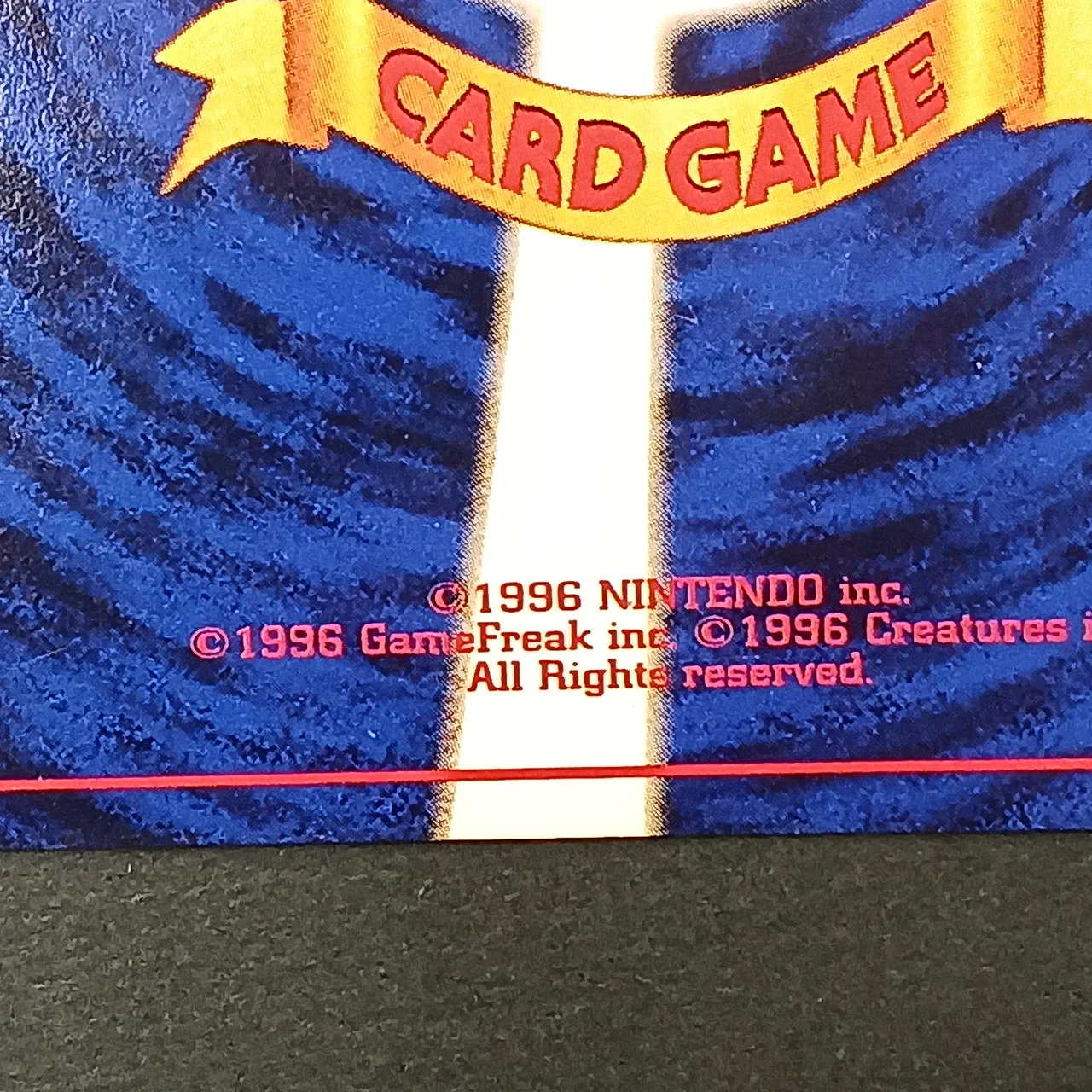 Pokémon Card Charizard Wig, Old Back - Image 19