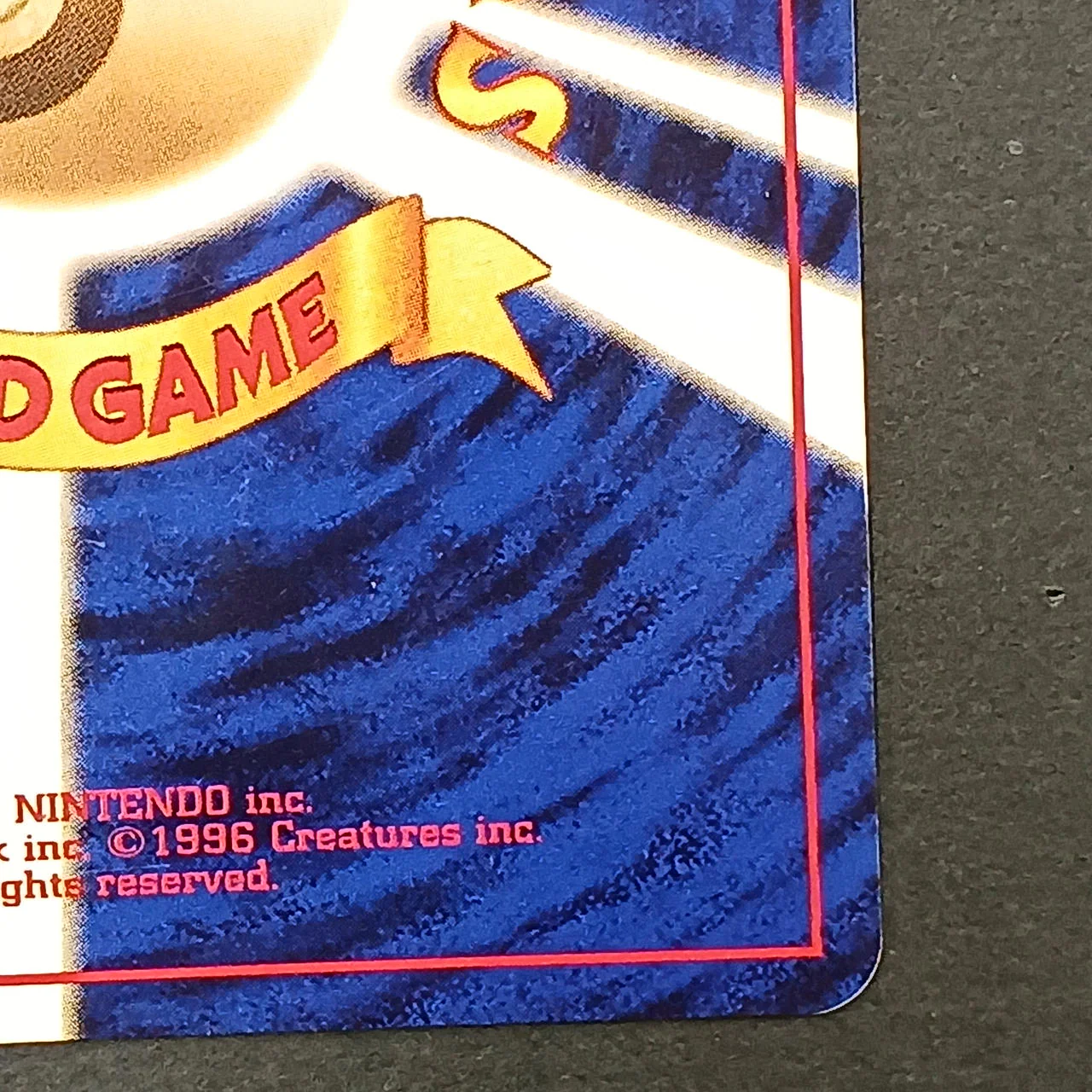 Pokémon Card Charizard Wig, Old Back - Image 20