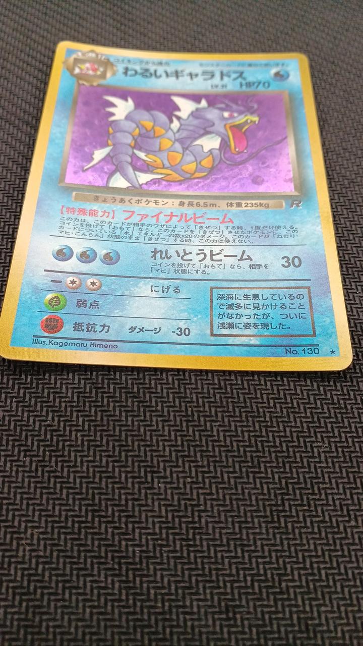 Pokemon Pokemon Card Dark Gyarados LV.31 - Image 6