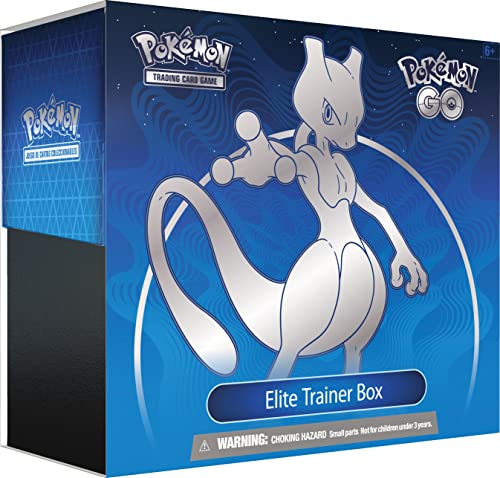 Pokémon TCG: Pokémon GO Elite Trainer Box (10 Boosters, Mewtwo Foil Promo Card & Premium Accessories)