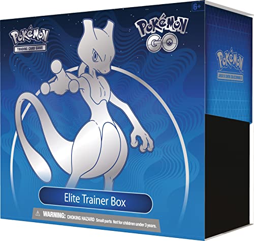 Pokémon TCG: Pokémon GO Elite Trainer Box (10 Boosters, Mewtwo Foil Promo Card & Premium Accessories) - Image 2