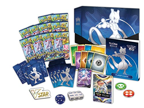 Pokémon TCG: Pokémon GO Elite Trainer Box (10 Boosters, Mewtwo Foil Promo Card & Premium Accessories) - Image 8