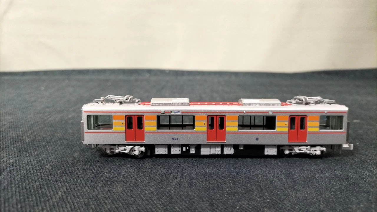 Popondetta Sanyo Electric Railway 6000 Series 4-Car Set 6037 - Image 10