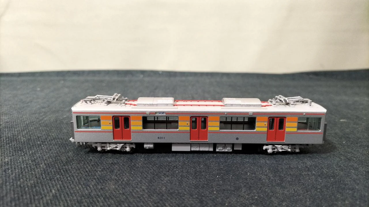 Popondetta Sanyo Electric Railway 6000 Series 4-Car Set 6037 - Image 11