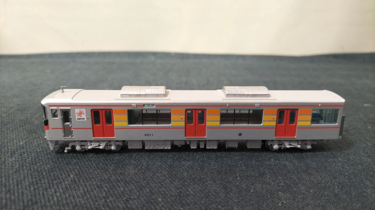 Popondetta Sanyo Electric Railway 6000 Series 4-Car Set 6037 - Image 4