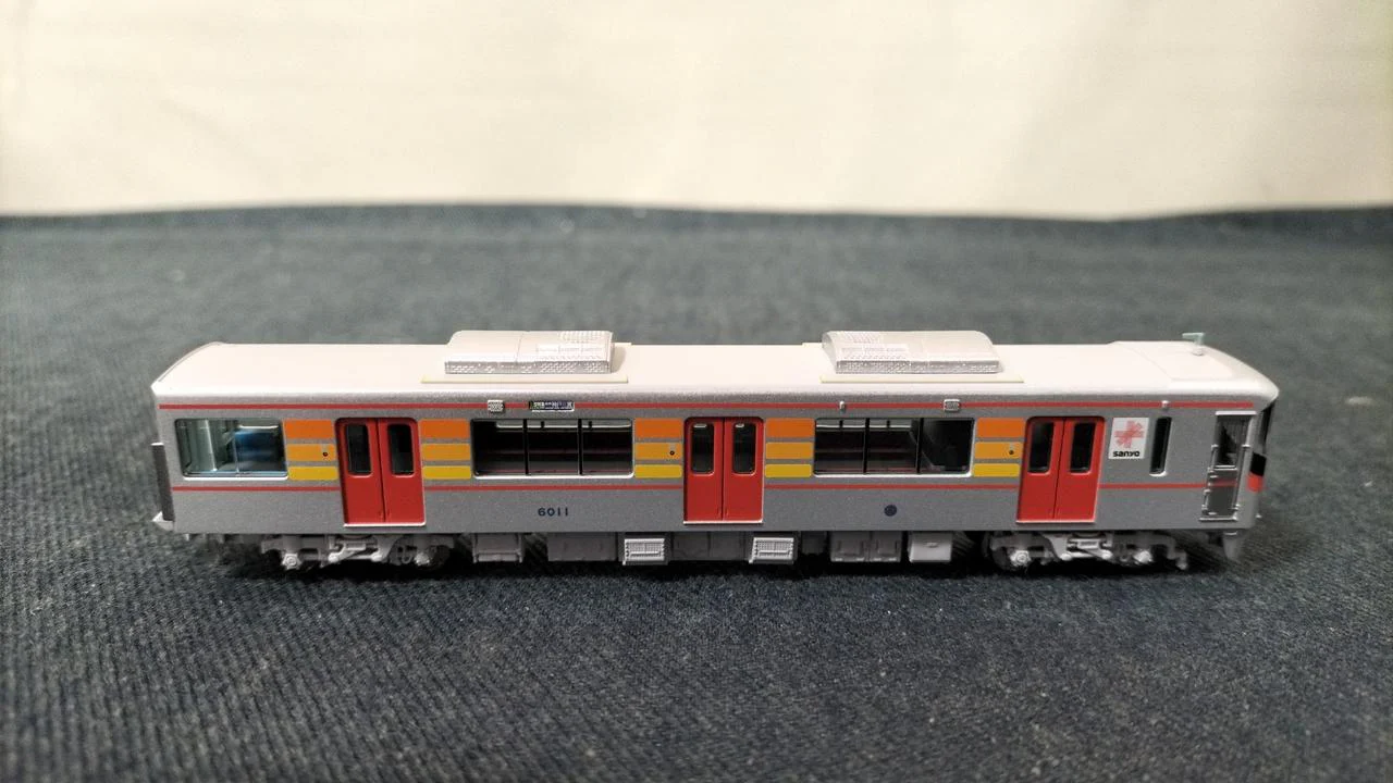 Popondetta Sanyo Electric Railway 6000 Series 4-Car Set 6037 - Image 5