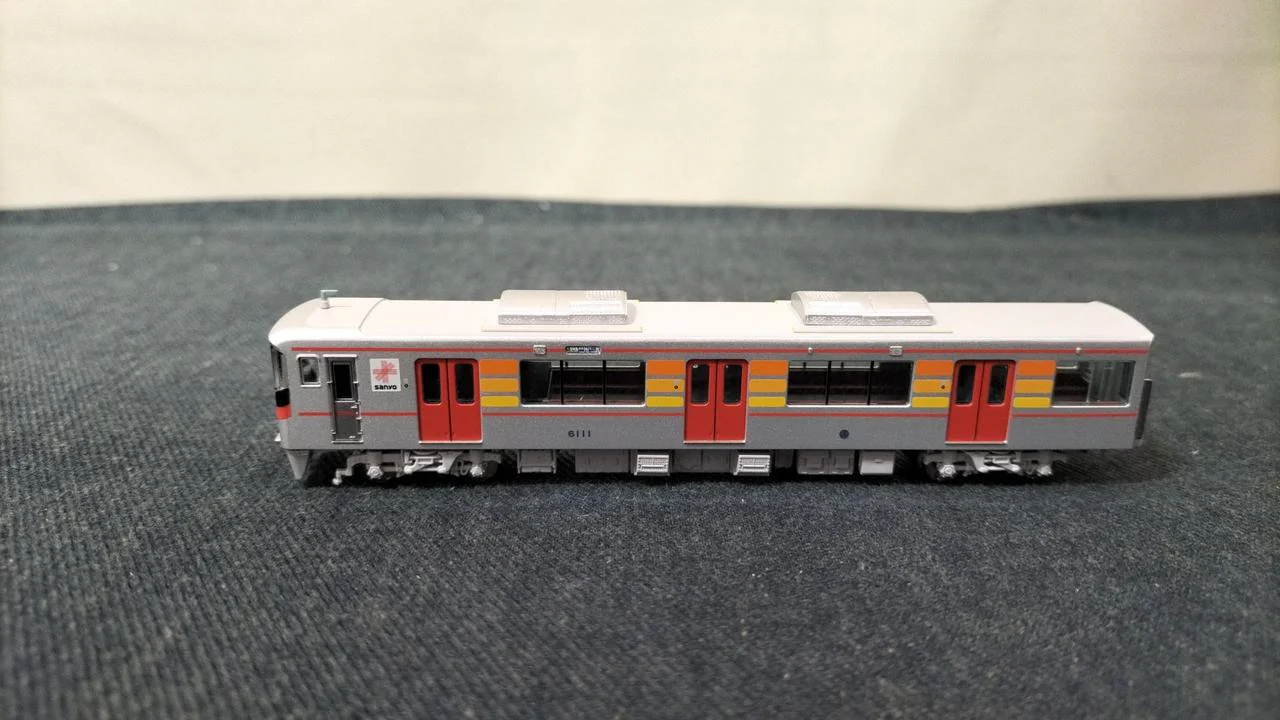 Popondetta Sanyo Electric Railway 6000 Series 4-Car Set 6037 - Image 6