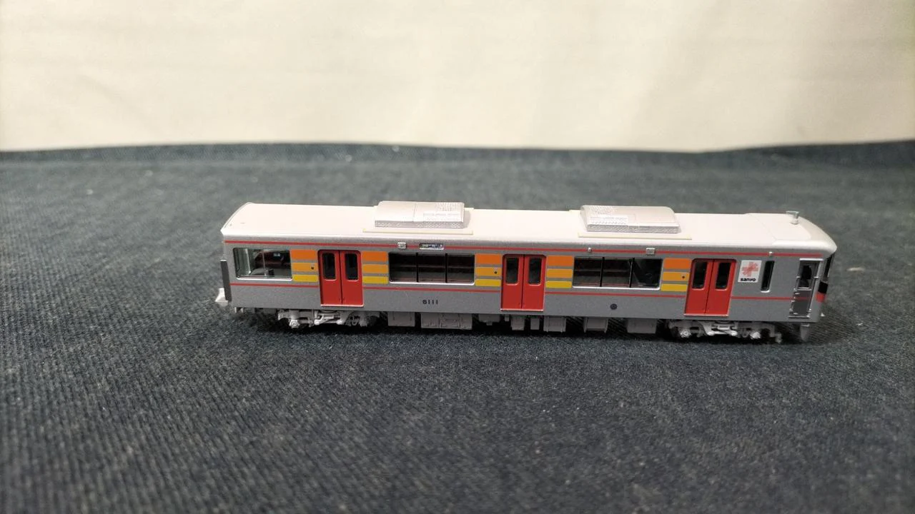 Popondetta Sanyo Electric Railway 6000 Series 4-Car Set 6037 - Image 7