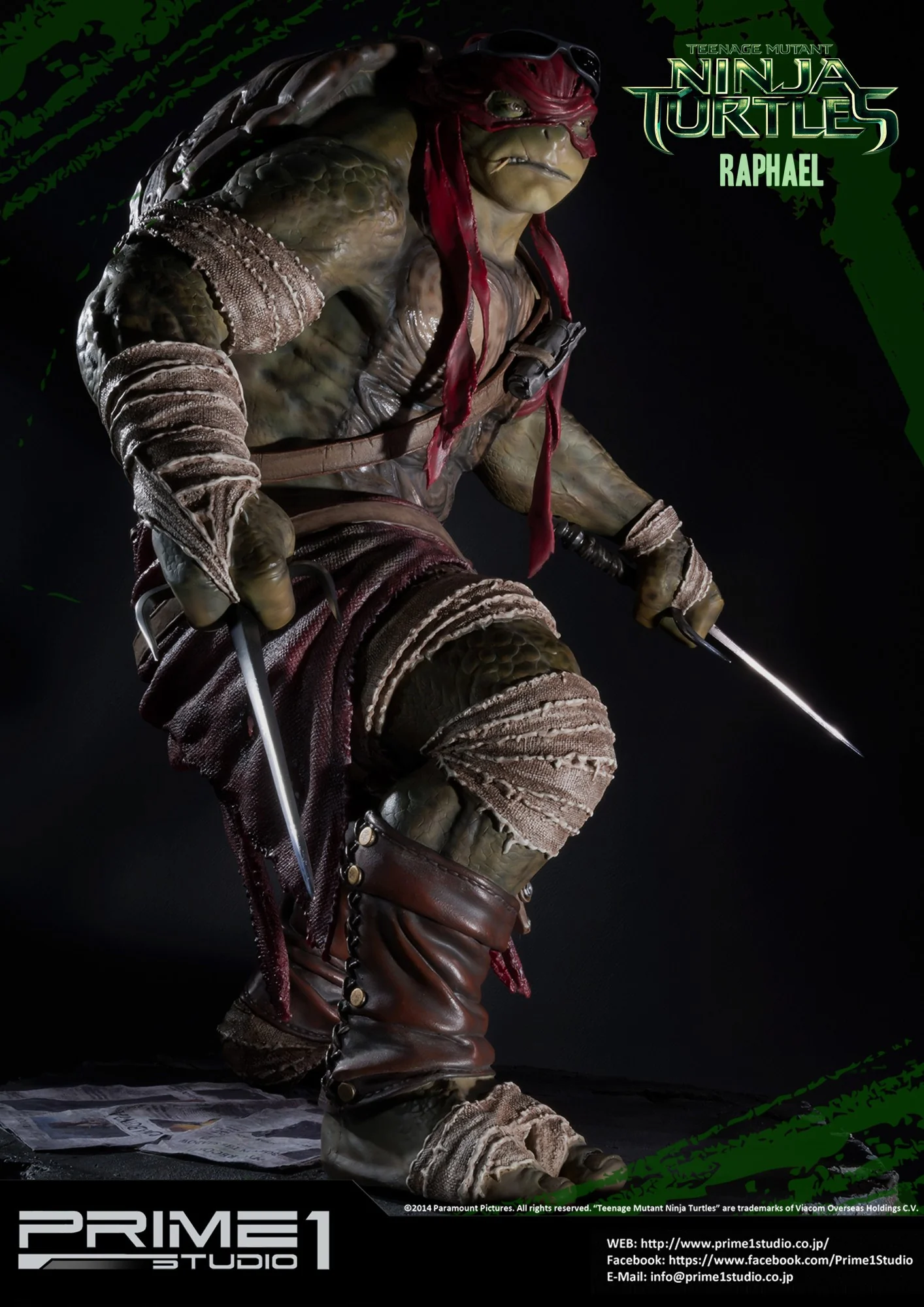 Prime 1 Studio Museum Masterline Teenage Mutant Ninja Turtles Raphael