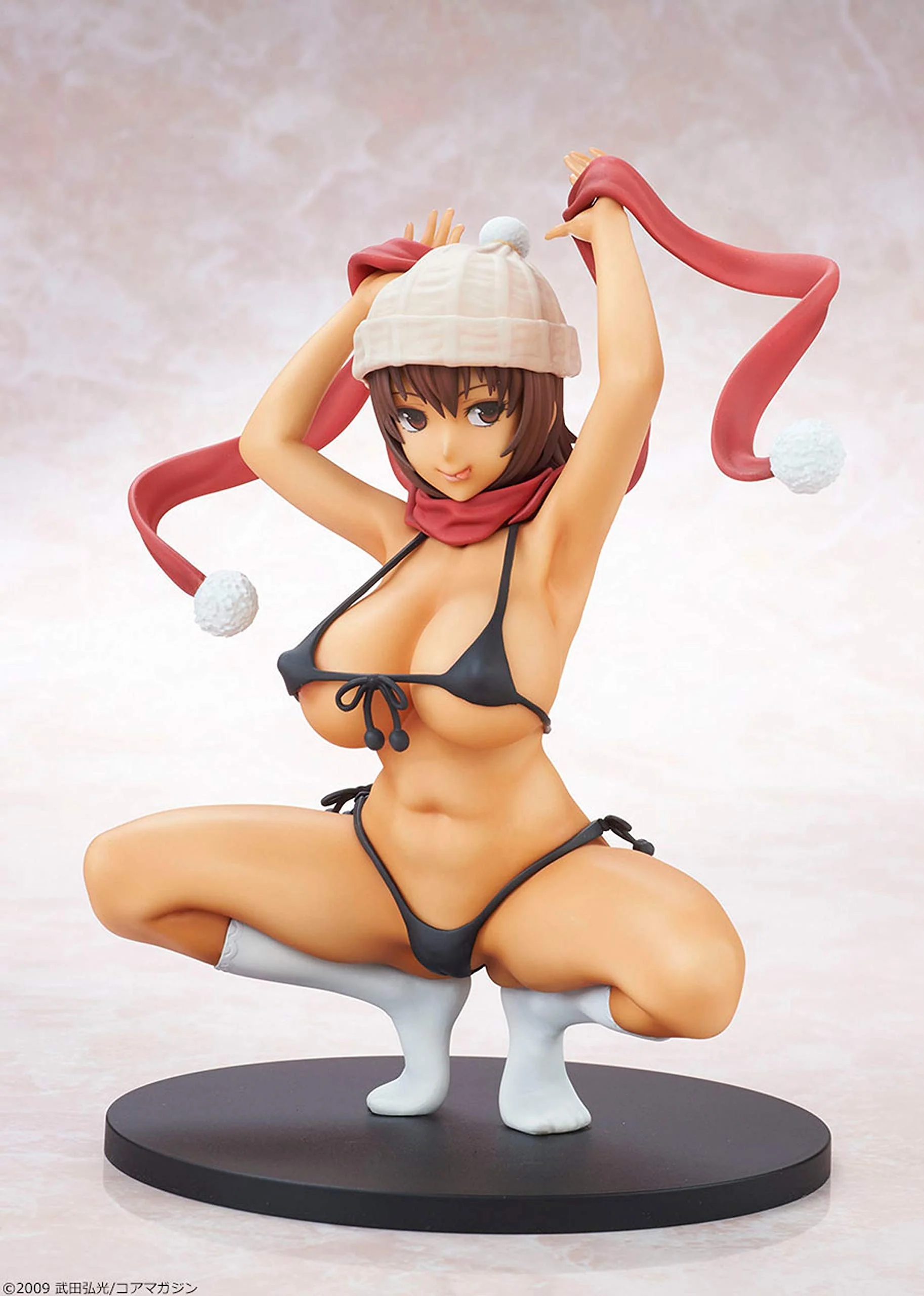 Q-six ツンデロ 吉井 結花 日焼けver. 1/6スケール PVC製 塗装済み 完成品 フィギュア