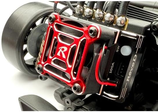 REVED RE-EL-CR Brushless ESC Elite Optional Fan Cover (Red) - Image 2