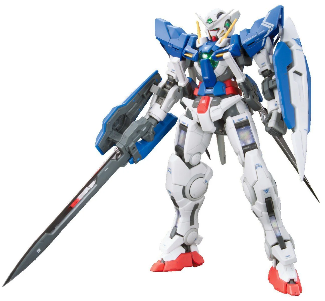 RG 機動戦士ガンダム00 GN-001 ガンダムエクシア 1/144スケール 色分け済みプラモデル