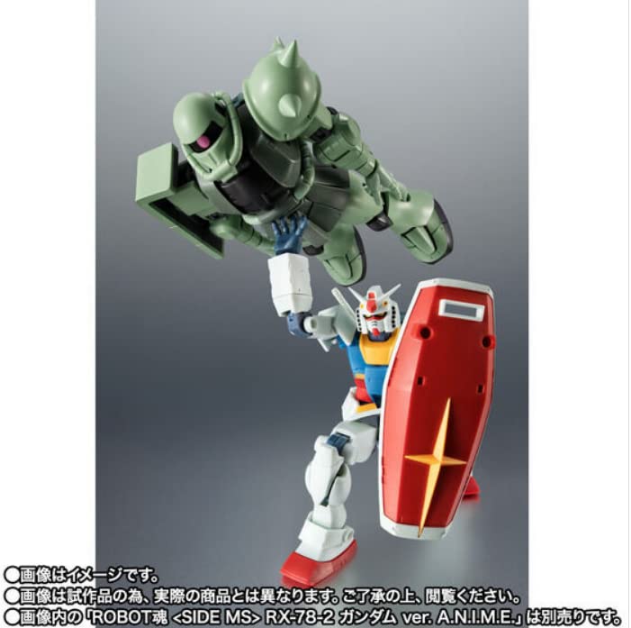 ROBOT魂 ＜SIDE MS＞ ザクll＆ジオン公国軍偵察機セット ver. A.N.I.M.E. - Image 4