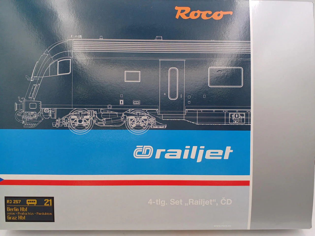 ROCO HO Gauge RAILJET 70487, 74064, 74067 - Image 11