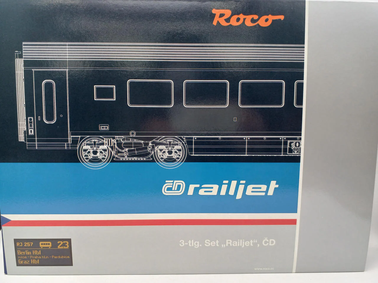ROCO HO Gauge RAILJET 70487, 74064, 74067 - Image 15
