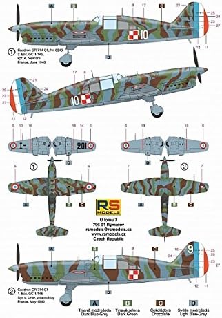 RS model 48004 1/48 Caudron CR 714 C-1 Fighter Plane - Image 2