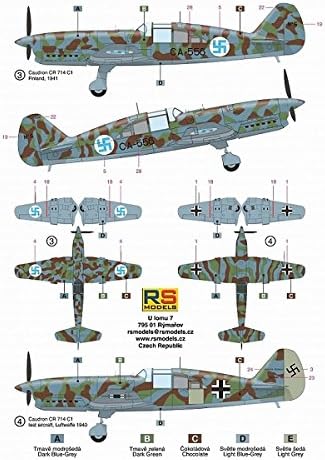 RS model 48004 1/48 Caudron CR 714 C-1 Fighter Plane - Image 3