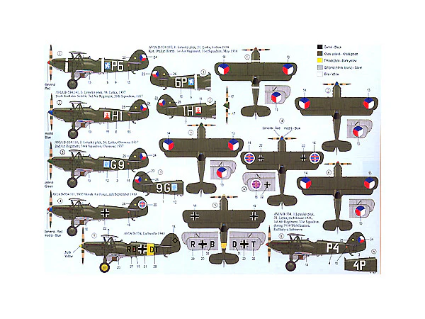 RS model 92066 1/72 Avia B.534 2nd Version - Image 2
