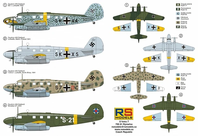 RS model 92174 1/72 Caudron C-445 Goeland - Image 2