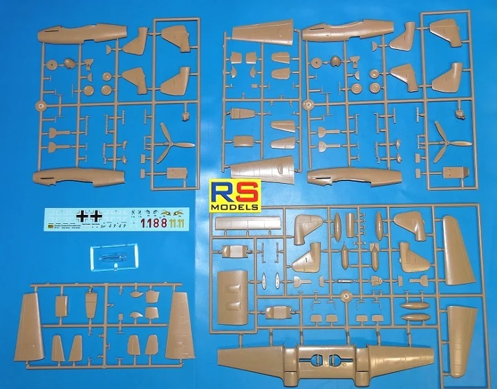 RS model RSM92197 1/72 Me-609 Zerstorer heavy combat attack aircraft - Image 2