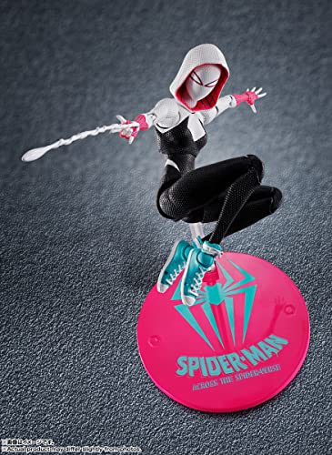 S.H.フィギュアーツ スパイダーマン:アクロス・ザ・スパイダーバース スパイダーグウェン 約150mm ABS&PVC製 塗装済み可動フィギュア - Image 10