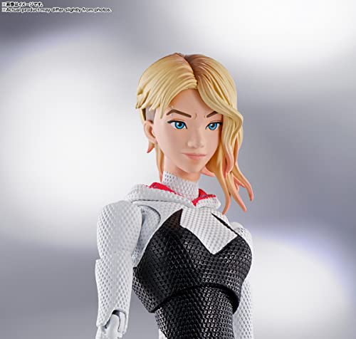 S.H.フィギュアーツ スパイダーマン:アクロス・ザ・スパイダーバース スパイダーグウェン 約150mm ABS&PVC製 塗装済み可動フィギュア - Image 4